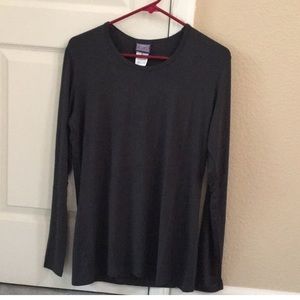 Host Pick! Medium, gray, Cherokee long-sleeved shirt. NWT